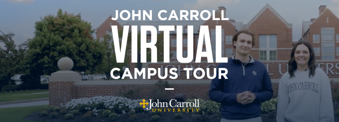 Screenshot of the video title for virtual tour