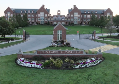 photo of dolan science center building exterior